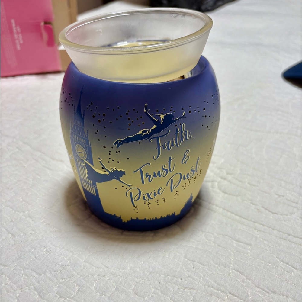 Scentsy wax melter with Peter Pan  Design